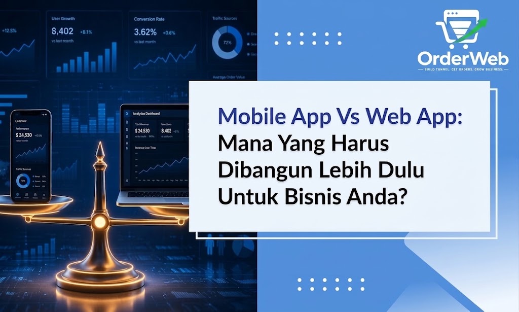 Aplikasi Mobile vs Website: Mana yang Lebih Dulu Dibutuhkan Bisnis Anda?